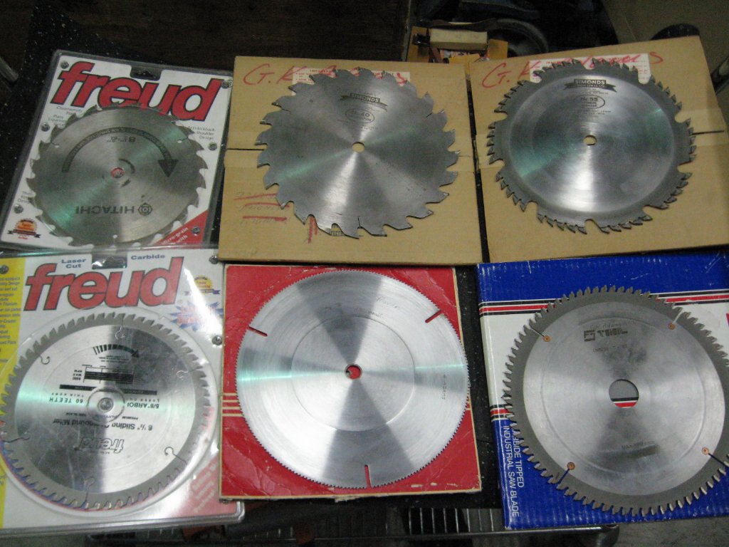 Lot of 6 Circular Saw Blades Freud Simonds FS Tools Allsold.ca
